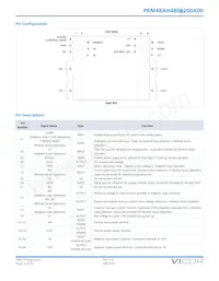 PRM48AH480M200A00 Datasheet Pagina 3