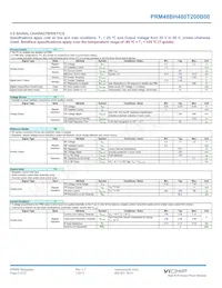 PRM48BH480T200B00 Datasheet Pagina 3