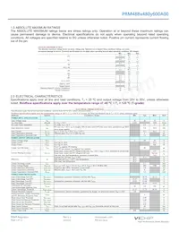 PRM48BT480M600A00 Datasheet Page 2