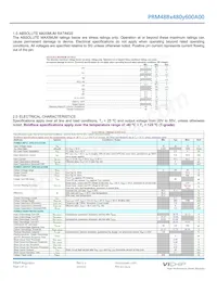 PRM48BT480M600A00 Datasheet Pagina 2