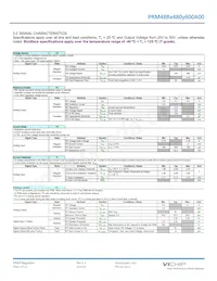 PRM48BT480M600A00 Datasheet Page 3