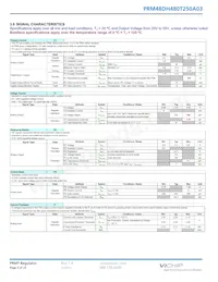 PRM48DH480T250A03 Datasheet Pagina 3