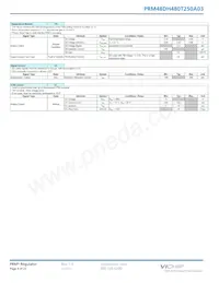 PRM48DH480T250A03 Datasheet Page 4