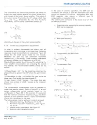 PRM48DH480T250A03 Datasheet Pagina 18