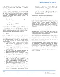 PRM48DH480T250A03 Datasheet Page 22