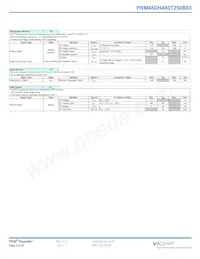 PRM48DH480T250B03 Datasheet Page 4