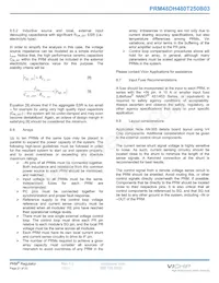 PRM48DH480T250B03 Datasheet Page 21