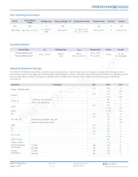 PRM48JH480M250A00 Datasheet Page 4