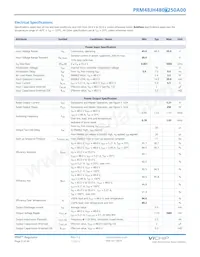 PRM48JH480M250A00 Datasheet Page 5