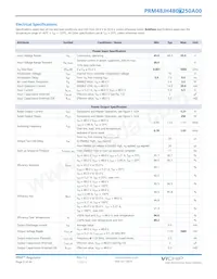 PRM48JH480M250A00 Datasheet Pagina 5