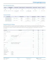 PRM48JT480M500A00 Datasheet Page 5