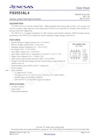 PS9551AL4-V-E3-AX Datasheet Copertura