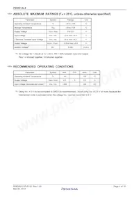PS9551AL4-V-E3-AX Datasheet Page 4