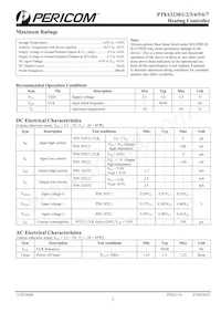 PT8A3237PEX Datasheet Page 2