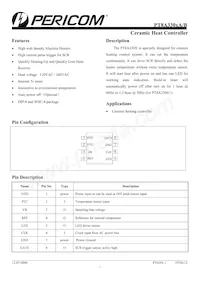 PT8A3303APEX Datasheet Cover