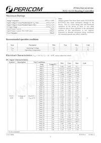 PT8A3362SEX Datasheet Page 3