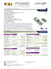 PTV03020WAD Datasheet Cover