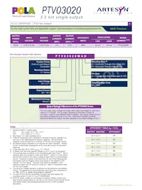 PTV03020WAD Datasheet Pagina 2