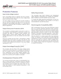 Q48T20050-NAC0G Datasheet Page 8