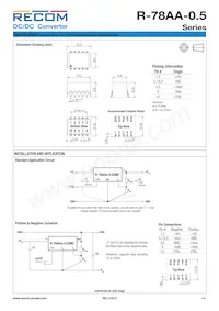 R-78AA15-0.5SMD Datasheet Page 6