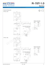 R-78T3.3-1.0/FC-R Datasheet Pagina 5