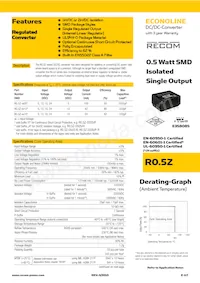 R0.5Z-2415/HP數據表 封面