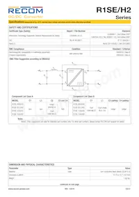 R1SE-1205/H2-R Datasheet Page 4