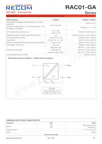 RAC01-12SGA Datasheet Page 5