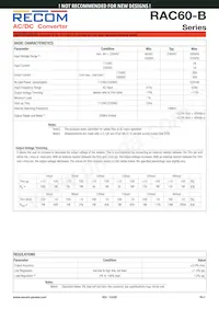 RAC60-48SB Datasheet Page 2