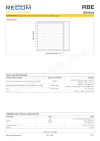 RBE-0505S Datasheet Pagina 4