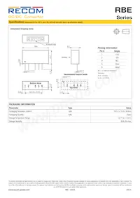 RBE-0505S Datasheet Pagina 5