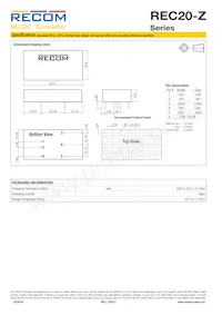 REC20-4815DZ Datasheet Page 6