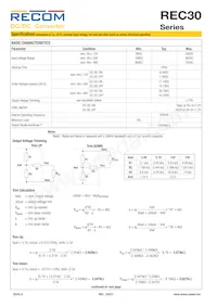 REC30-4812D Datasheet Page 2