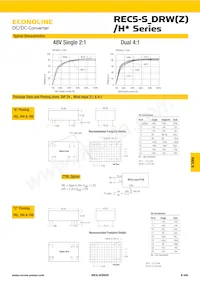 REC5-4815DRWZ/H6/A/SMD/CTRL Datasheet Page 3