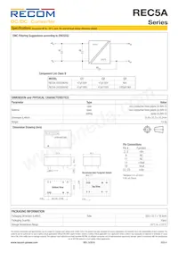 REC5A-0505SW/H2/X1 Datasheet Pagina 4