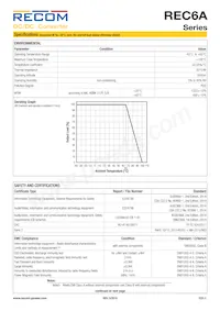 REC6A-0505SW/H2/X1 Datasheet Page 3