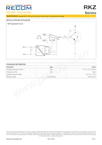 RKZ-1215D/HP Datasheet Page 7