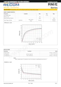 RM-0505S/EH Datasheet Page 2