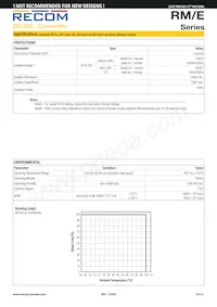 RM-0505S/EH Datasheet Pagina 3