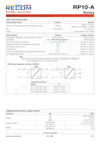 RP10-4815DA/XC-HC Datasheet Pagina 6