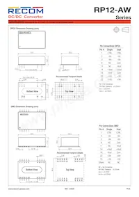 RP12-4815DAW/SMD Datasheet Pagina 6