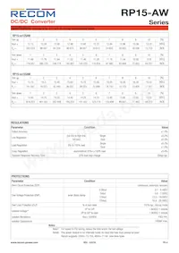 RP15-4815DAW/P-HC Datasheet Page 4