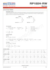 RP180H-11005SRW/P-HC Datasheet Pagina 6