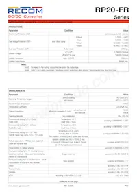 RP20-11015DFR/XC-HC數據表 頁面 5