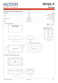RP20-1205DF Datasheet Page 7