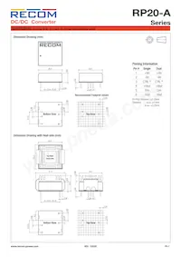 RP20-4815DA/N-HC Datasheet Pagina 7
