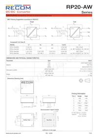RP20-4815DAW/N-HC Datasheet Pagina 6