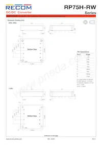 RP75H-11015SRW/P-HC Datasheet Page 15