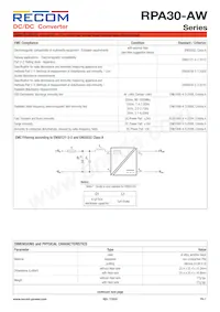 RPA30-2415DAW/P-HC數據表 頁面 7
