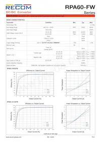 RPA60-2424SFW/P-HC Datasheet Pagina 2